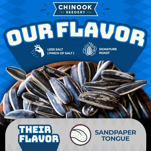 Miniatura 7 de Chinook Seedery Semillas de girasol para comer, bocadillos con sabor a jumbo, tostados, bajos en sodio, aptas para dieta cetogénica, sin gluten, sin