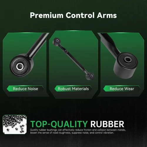 Miniatura 4 de Brazo de control superior trasero apto para 04-07 Bu-ick Rainier /02-08 Chevy Trailblazer/GMC Envoy /02-04 Olds Bravada /05-08 Saab 9-7X AUQDD