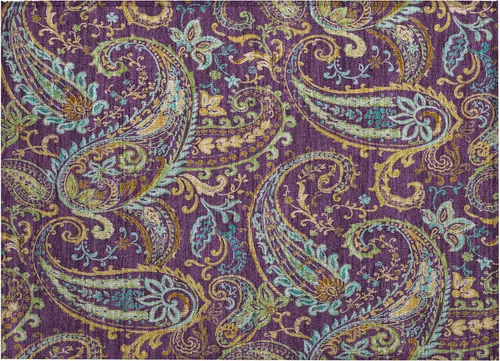 Miniatura 12 de Addison Rugs Chantille ACN533 - Alfombra negra de 8 x 10 pies, resistente a las manchas, lavable a máquina, no se desprende, para dormitorio, sala