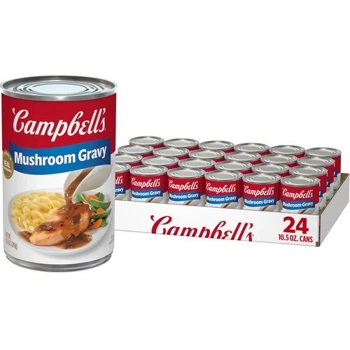 Miniatura 16 de Campbell's Gravy de Pavo, Lata de 10.5 Oz