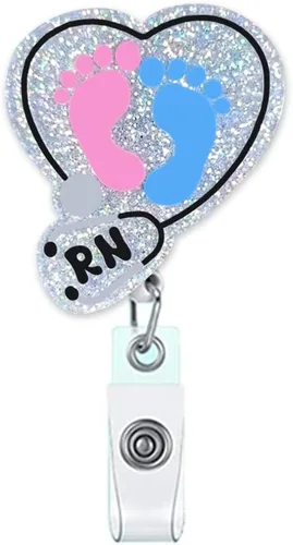 Miniatura 8 de Carrete de insignia de diente dental, accesorios para asistente dental, carretes de insignias de higienista dental, retráctiles para enfermeras
