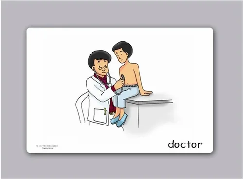 Miniatura 2 de Ocupaciones y trabajos Tarjetas Flash en inglés – Tarjetas de vocabulario Picture para el aprendizaje de idiomas – perfecto para niños, niños, niños