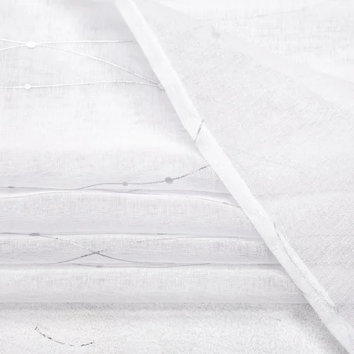 Miniatura 8 de Deconovo Oeko-TEX - Cortinas con estampado de lámina transparente con certificación Oeko-TEX, 2 paneles, ojales en la parte superior, elegantes
