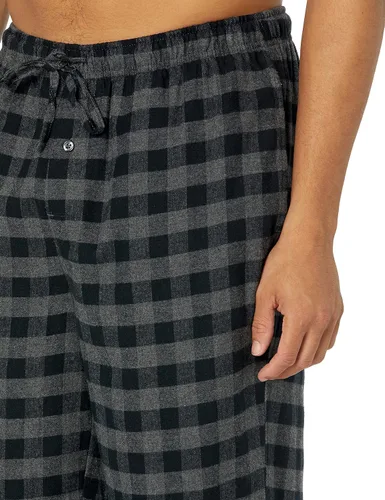 Miniatura 3 de Tienda Essentials - Pantalón de pijama de franela para hombre (disponible en tallas grandes y largas)