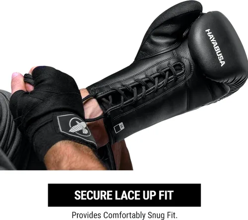 Miniatura 2 de Hayabusa Guantes de boxeo con cordones S4 para hombre y mujer