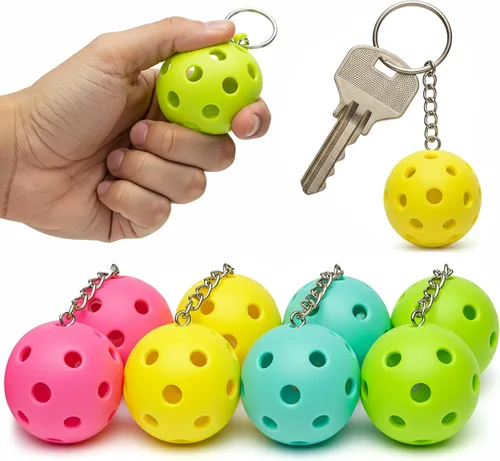 Juego de llaveros de pickleball 8/16/24/48 - Regalos únicos divertidos para mujeres, hombres y amantes - Accesorios de equipo a granel para