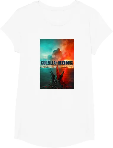 Miniatura 13 de Godzilla vs Kong - Camiseta oficial con póster, Negro