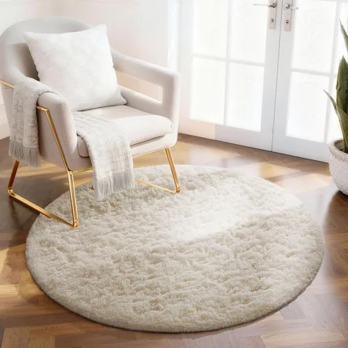 Miniatura 188 de Ophanie Alfombra Verde de Césped, Alfombras de Área para Dormitorio, Alfombra Shag Esponjosa de 4x6 pies, Suave Peluda Afelpada Linda para Niños 7