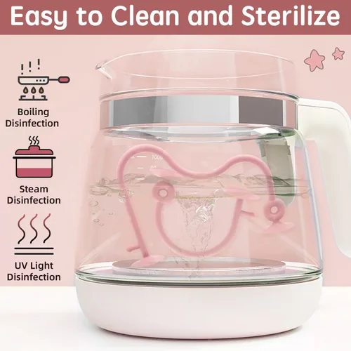 Miniatura 5 de Juguetes sensoriales de succión para silla alta para bebés de 12 a 18 meses, cuerda de silicona de grado alimenticio con lazo de roble, juguete Rosa