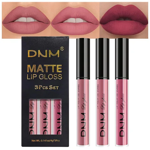 Miniatura 54 de evpct 2 Piezas Lápiz Labial Líquido Verde Esmeralda con Brillo Glitter, Brillo Labial Tinte y Delineador de Labios Retráctil, Set de Maquillaje