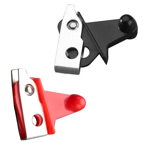 Miniatura 12 de 4 piezas de tensión de resorte y reemplazo de cabeza oscilante bloque guía de plástico lengua seguidor para WahL Magic Clip 8148/8504/8591/1919