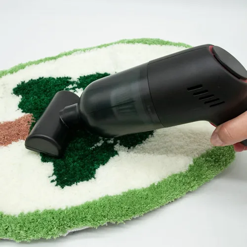 Aspiradora de mano inalámbrica para pistola de acolchonamiento, accesorios para alfombras, mini aspiradora, 9000 PA 120 W, aspiradora portátil en