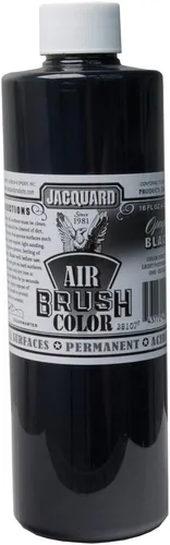 Jacquard Aerógrafo Color 16Oz Opaco Negro Negro opaco