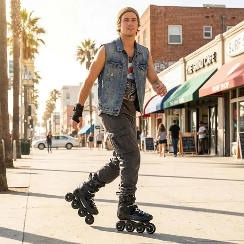 Miniatura 9 de Patines en línea para hombres y mujeres, patines de rendimiento para mujeres y hombres, patines profesionales para unisex, para exteriores e