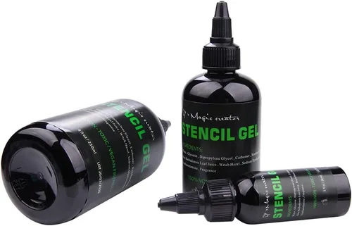 Miniatura 2 de Illusionist Magic Creator - Solución de gel de transferencia de plantillas de tatuaje, produce plantillas oscuras y limpias, dura todo el día