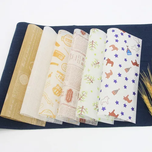 Miniatura 7 de 100 hojas de papel encerado, envolturas de delicatessen, forros de cestas, hojas cuadradas de papel de delicatessen, papel de hornear, papel Marrón