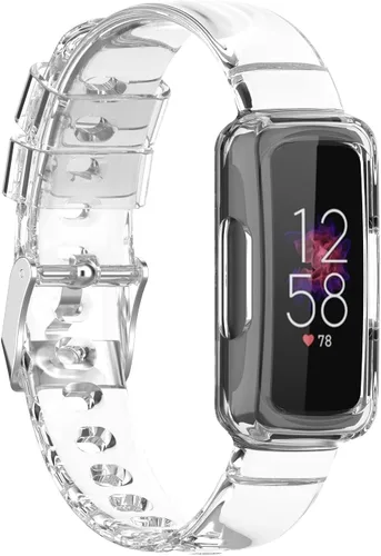 Miniatura 2 de Funda protectora con correas compatibles con Fitbit Luxe/Inspire 2/Inspire/Inspire hr/Ace 2/Ace 3, bonita correa de reloj suave para hombres