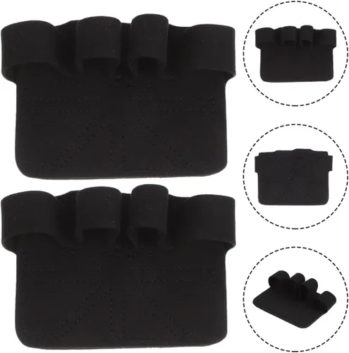 Miniatura 2 de Luxshiny Non-Slip Weightlifting Gloves with Palm Pads for Men and Women Breathable Pull Up Grips for Gym Training Wear-Resistant Fitness Hand
