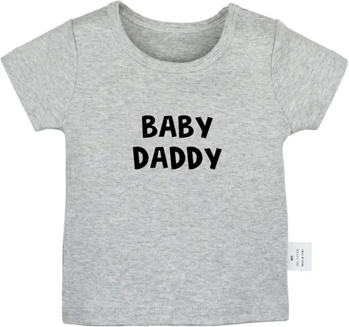 Miniatura 3 de Pack of 2, Me + Mommy One Broke Daddy & Baby Daddy Baby Announcement Tshirt Newborn Infant Baby T-Shirts Graphic Tee Tops