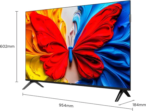Miniatura 4 de TCL 43S5K Televisión inteligente de 43 pulgadas QLED HDR 10 Google TV, Dolby Audio, modo de juego, cuidado múltiple de los ojos con diseño delgado