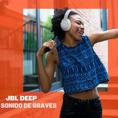 Miniatura 5 de JBL Tune 770NC - Cancelación de ruido adaptativa con auriculares inalámbricos Smart Ambient sobre la oreja, Bluetooth 5.3, batería de hasta 70H