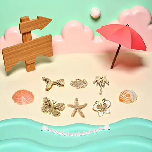Miniatura 36 de Mon Caramel Resina Bolsa de Playa Accesorios Encantos,Resina Playa Totes Accesorios Insertos,Daisy Flower Bag Charms