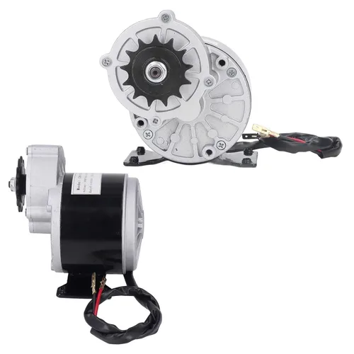 Miniatura 8 de Motor de CC cepillado, 36V 500W 600rpm 13T Motor eléctrico cepillado, reductor de motor cepillado pequeño de alto par para bicicleta eléctrica