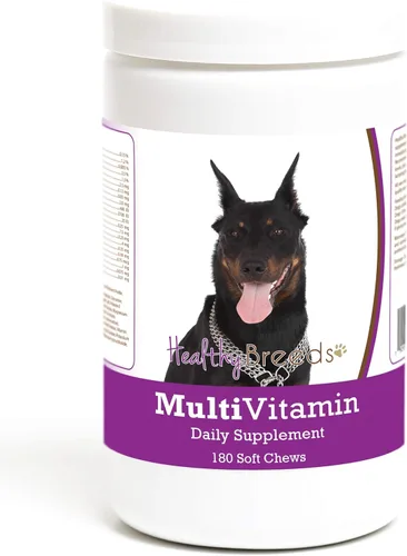 Miniatura 76 de Healthy Breeds Bulldog francés multivitamínico suave masticable para perros 180