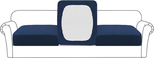 Miniatura 62 de Flamingo P Funda de cojín de asiento individual de alta elasticidad, protector de muebles para sofá, funda de sofá, funda de sofá suave y flexible
