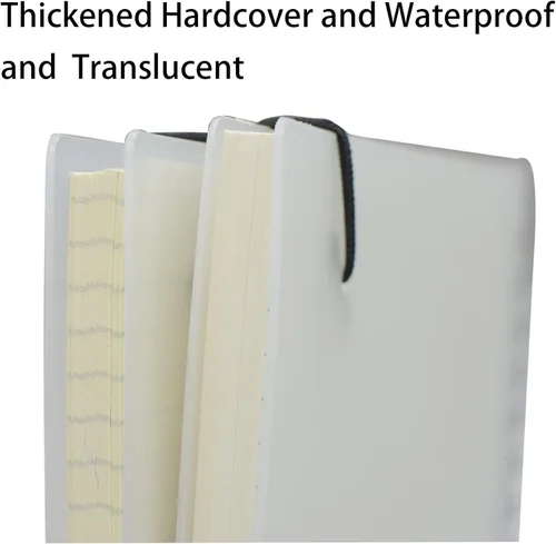 Miniatura 6 de Yansanido - Cuaderno de notas en espiral (A5), 160 páginas (80 hojas), 100 gr/m² / 3.53 oz/m² de papel de puntos, con tapa dura de plástico
