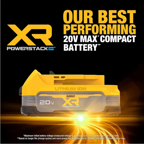 Miniatura 3 de DEWALT Batería de iones de litio 20V MAX XR POWERSTACK (DCBP034)