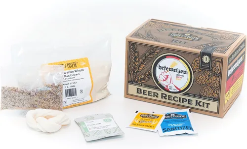 Kit de recetas Craft A Brew - Reposición de Hefeweizen - 1 galón - Ingredientes para fabricar cerveza en casa