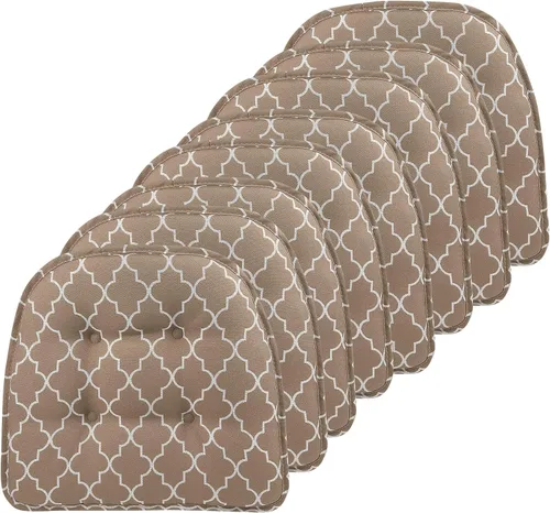 Miniatura 16 de Cojines antideslizantes para silla, ensamblados en Estados Unidos, almohadillas de asiento antideslizantes en forma de U para comedor, cocina