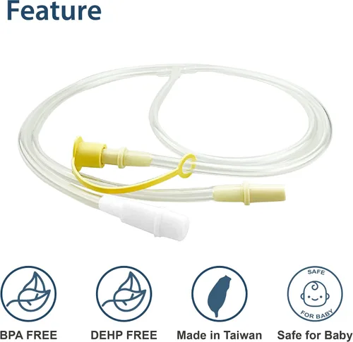 Miniatura 5 de BabyShown Tubing compatible con Medela Freestyle Flex y Medela Swing Maxi Flex Pumps, reemplazo Freestyle Flex y Swing Maxi Flex Tubing, no piezas