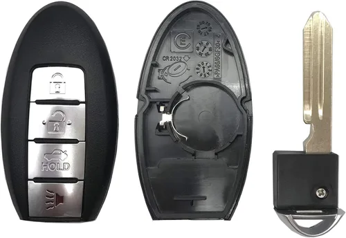 Funda inteligente para llavero Nissan Altima Maxima Murano Infiniti KR55WK48903 4 botones de repuesto sin llave remoto de entrada remota carcasa