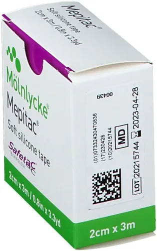 Miniatura 4 de Mepitac - Rollo no estéril de 0.8 x 118.1 in o (0.8 in x 9.8 ft) por Mlnlycke Health Care GmbH