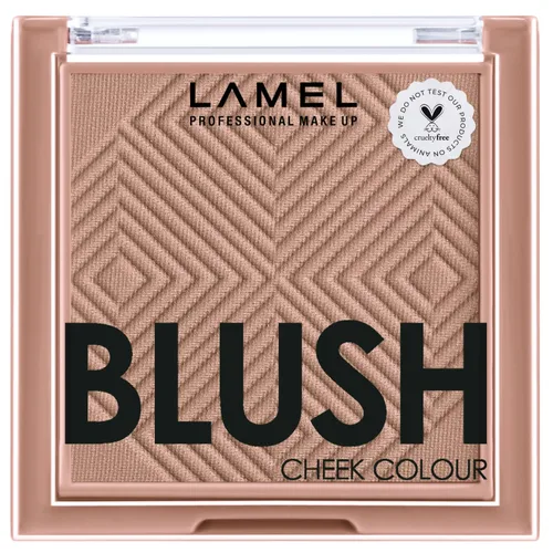 Lamel Rubor en polvo para mejillas - Taupe - Mini paleta de rubor para sombrear y contornear - Fórmula ligera, natural y libre de crueldad animal -