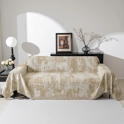 Miniatura 19 de MEETSKY Fundas para sofá modular de 3 cojines, lavables, mezcla de felpilla suave, protector de muebles, funda decorativa de estilo moderno