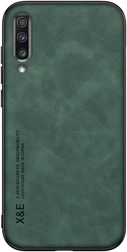 Miniatura 6 de Kepuch Silklike - Funda para Samsung Galaxy A70 - Carcasa de parachoques con placa metálica incorporada para Samsung Galaxy A70 - Negro