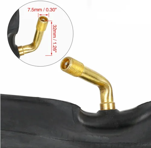 Miniatura 5 de 4.10/3.50-4 Tubos 4.10 3.50-4 Cámara de aire para neumáticos resistente de mano, triciclo eléctrico, carretillas, carritos de una rueda, cortacésped