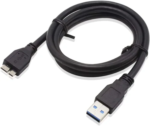 Miniatura 2 de ITD ITANDA Cable USB 3.0 Micro, 3.3 pies, Cable de Disco Duro de Alta Velocidad y Alta Resistencia, Cable USB 3.0 A a Micro B Compatible