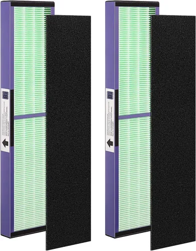 Miniatura 3 de Paquete de 2 filtros HEPA FLT4825 True B de repuesto compatibles con Germ Guardian AC4825 AC4850PT Filtro B Pet Pure - Paquete de 2
