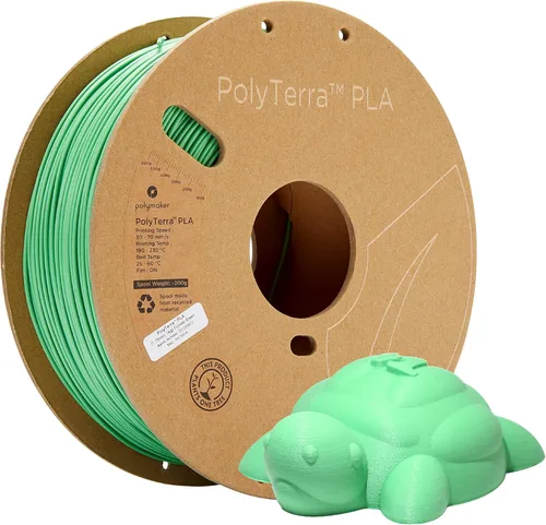 Miniatura 45 de Polymaker Panchroma Filamento de impresora 3D PLA negro, 0.069 in, carrete de 2.2 libras, fácil de imprimir, impresión de alta velocidad, sin
