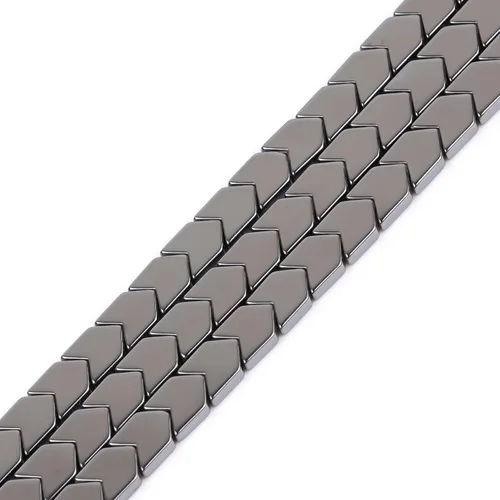 Miniatura 40 de HAAMIIQII 35 piezas de cuentas de gema suelta de hematita negra natural de 12 mm en forma circular, cuentas de piedra espaciadora para hacer