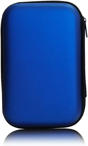 Miniatura 11 de Estuche de transporte para disco duro, organizador de almacenamiento, bolsa de transporte universal compatible con Western Digital WD Elements Azul