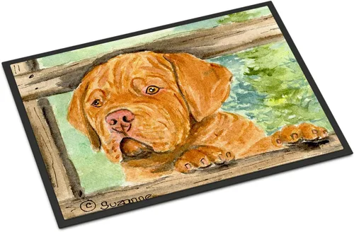 Miniatura 150 de Caroline's Treasures SS8220MAT - Felpudo afgano de 18 x 27 pulgadas, para interiores y exteriores, para entrada, antideslizante, lavable, de pelo