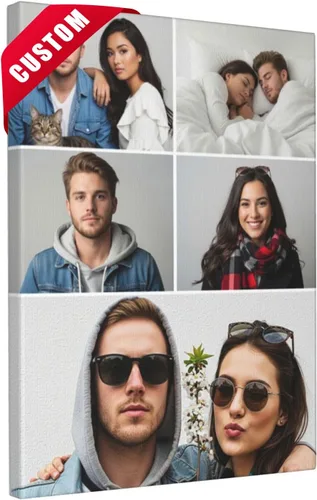 Miniatura 7 de Nxwdwqa Impresiones en Lienzo Personalizadas con Tus Fotos Impresas, Arte de Pared en Lienzo Personalizado, Sube Tu Foto al Arte de Pared, Regalo