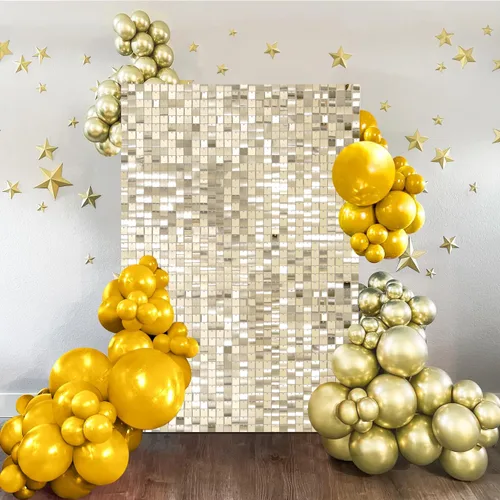 Miniatura 8 de Fondo negro brillante para pared, 3 x 4 pies, fondo de fotos de graduación con purpurina para fiestas, aniversarios, discotecas, cumpleaños
