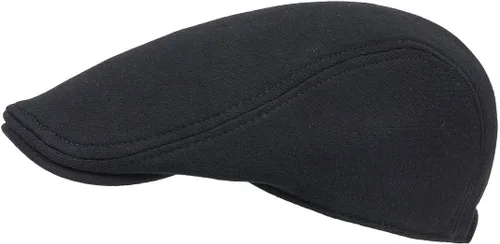 Miniatura 2 de FEINION Gorra Newsboy de Algodón para Hombre de Ajuste Suave Sombrero de Taxista