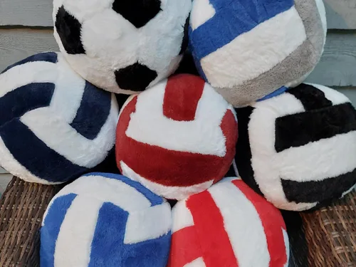 Miniatura 3 de Balones de fútbol de felpa de gran tamaño, almohada de pelota de fútbol súper suave, pelota de fútbol rellena, regalos de fútbol, almohadas